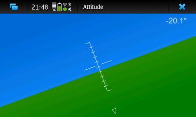 Attitude / Horizon for Nokia N900 / Maemo 5