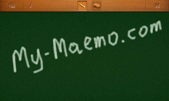 Blackboard Lite Touch for Nokia N900 / Maemo 5