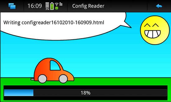 Config Reader for Nokia N900 / Maemo 5