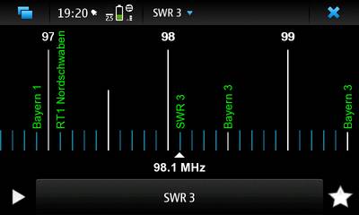 FM Radio Player for Nokia N900 / Maemo 5