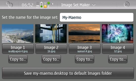 Image Set Maker for Nokia N900 / Maemo 5