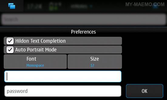 mNotes for Nokia N900 / Maemo 5