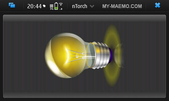 nTorch for Nokia N900 / Maemo 5