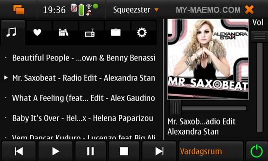 Squeezster for Nokia N900 / Maemo 5
