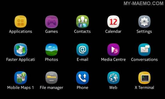 Symbian Anna Icons for Nokia N900 / Maemo 5