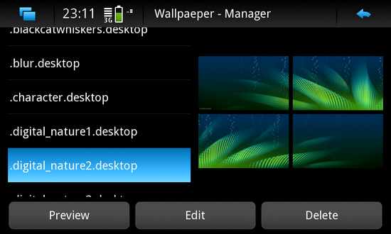 Wallpaeper for Nokia N900 / Maemo 5