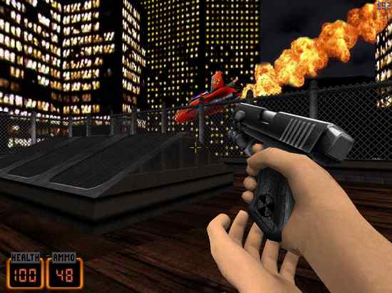 Here is the Duke Nukem 3D Game